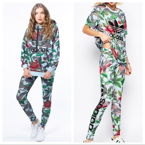adidas Pants - ADIDAS 3 PIECE FLORERA BATTLE OF THE BIRDS SET